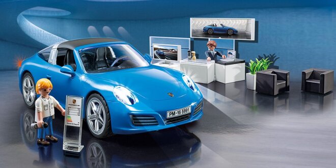 Playmobil baut den Porsche 911 Targa 4S nach