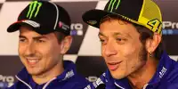 Jorge Lorenzo, Valentino Rossi
