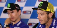 Bild zum Inhalt: Trotz Spannungen: Yamaha auch 2016 mit Rossi und Lorenzo