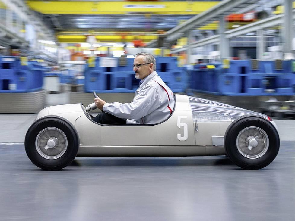 Auto Union Typ C aus dem 3D-Drucker