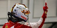Bild zum Inhalt: Highspeed-Unfall: Ein Geheimnis des "Vettel-Fingers"?