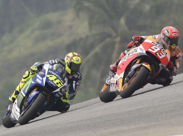 Valentino Rossi, Marc Marquez Valentino Rossi, Marc Marquez