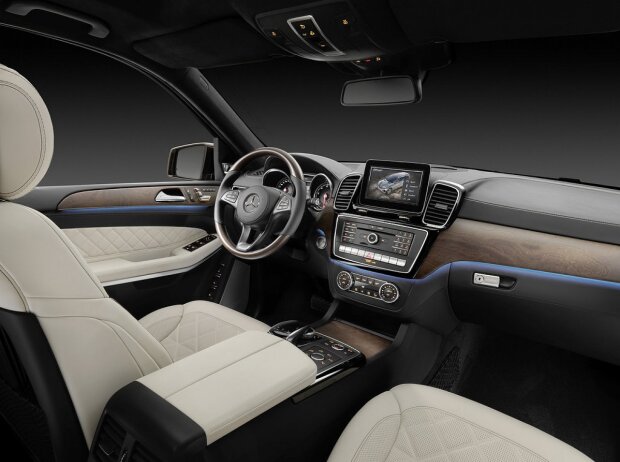 Innenraum und Cockpit des Mercedes-Benz GLS Innenraum und Cockpit des Mercedes-Benz GLS