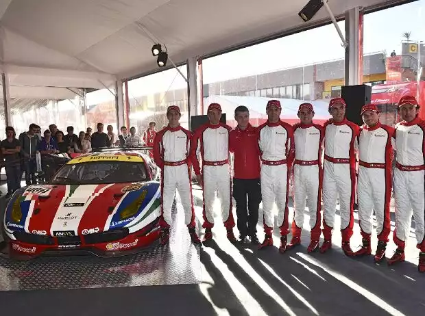 Ferrari, 488 GTE Titel-Bild zur News: Ferrari, 488 GTE