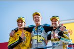 Alex Rins, Esteve Rabat und Thomas Lüthi 