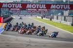 Start des Moto2 Rennens in Valencia