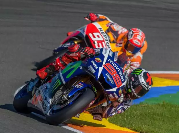 Jorge Lorenzo, Marc Marquez Titel-Bild zur News: Jorge Lorenzo, Marc Marquez