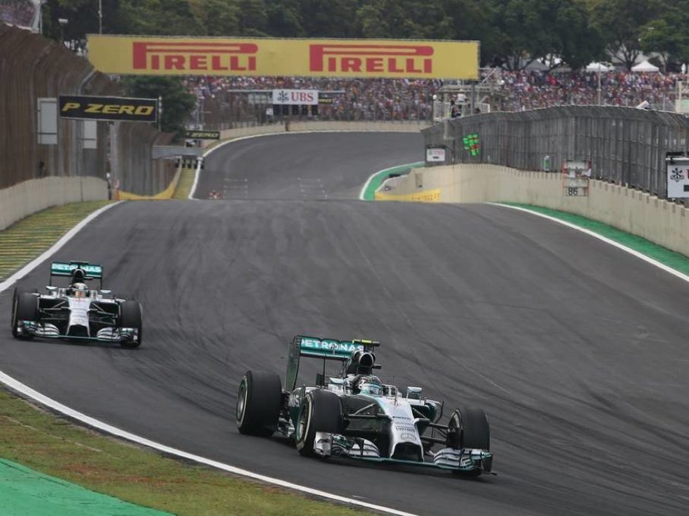 Nico Rosberg, Lewis Hamilton