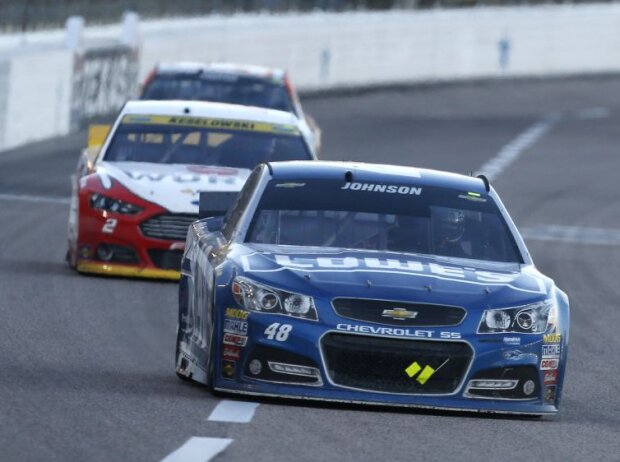 Brad Keselowski, Jimmie Johnson Brad Keselowski, Jimmie Johnson