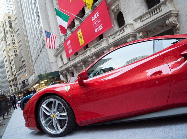 Börsengang von Ferrari an der New Yorker Börse 
