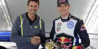 Sebastien Ogier mit Bruno Curletto von OMP