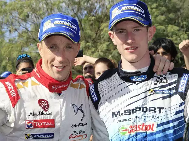 Kris Meeke, Elfyn Evans Titel-Bild zur News: Kris Meeke, Elfyn Evans