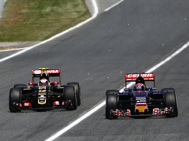 Titel-Bild zur News: Pastor Maldonado, Max Verstappen