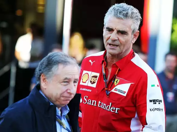 Jean Todt, Maurizio Arrivabene Titel-Bild zur News: Jean Todt, Maurizio Arrivabene