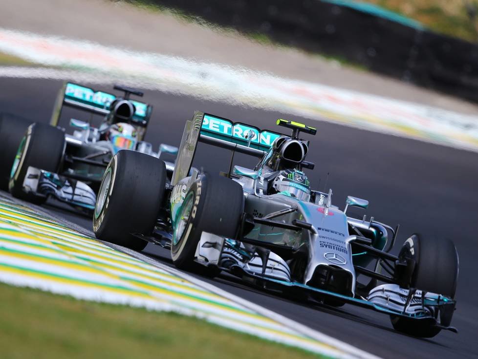 Nico Rosberg, Lewis Hamilton