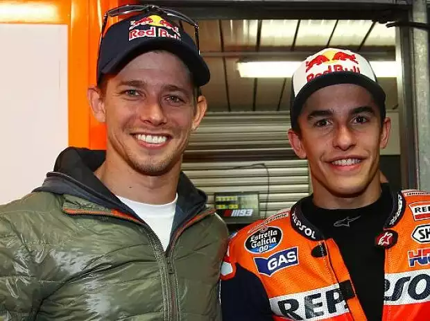 Titel-Bild zur News: Casey Stoner, Marc Marquez