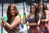 Sao Paulo: Gridgirls und Gridboys in der Startaufstellung
