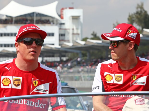 Sebastian Vettel, Kimi Räikkönen Sebastian Vettel, Kimi Räikkönen