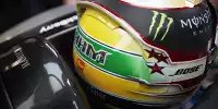 Lewis Hamiltons "Senna"-Helm für den Brasilien-Grand-Prix 2015