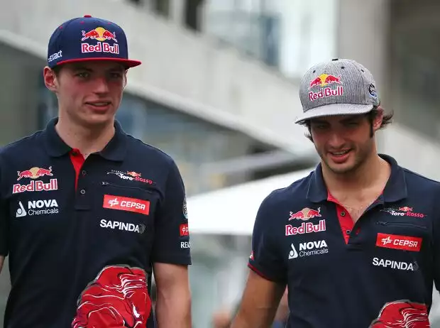 Titel-Bild zur News: Max Verstappen, Carlos Sainz