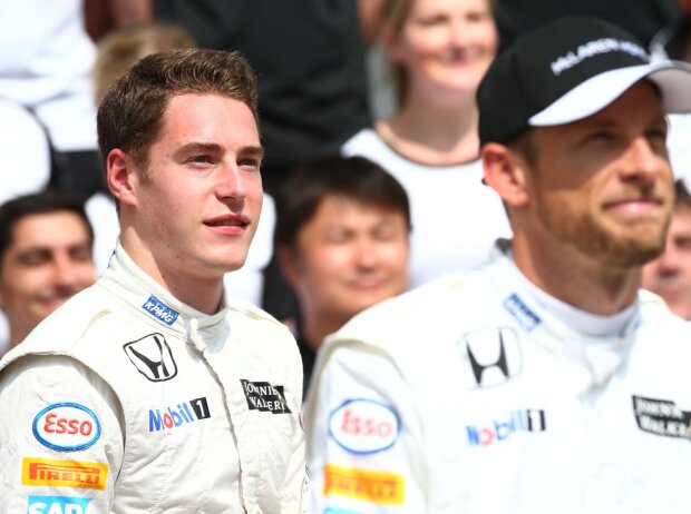 Titel-Bild zur News: Stoffel Vandoorne, Jenson Button