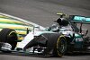 Fünfte Pole in Folge: Rosberg gewinnt Mercedes' Quali-Duell
