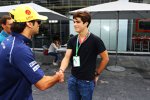 Felipe Nasr (Sauber) und Nelson Piquet Jun. 