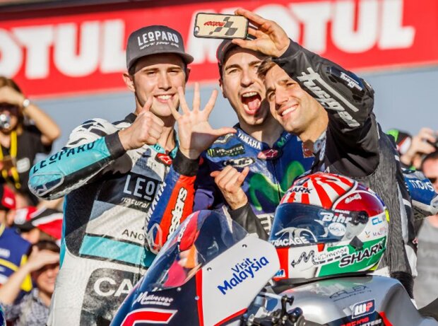 Danny Kent, Jorge Lorenzo, Johann Zarco