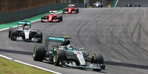 Mercedes: Rosberg schlägt Hamilton und ist Vize-Weltmeister