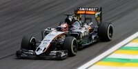 Bild zum Inhalt: Force India jubelt: Starker sechster Platz für Nico Hülkenberg