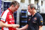 James Allison (Ferrari) und Paul Monaghan (Red Bull)