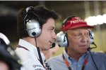 Toto Wolff und Niki Lauda 