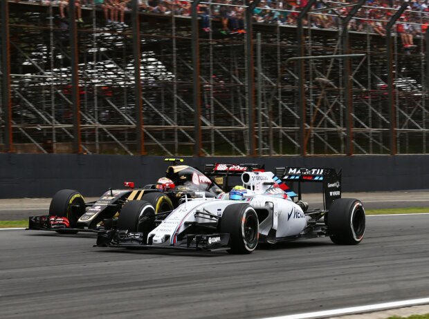 Titel-Bild zur News: Felipe Massa, Romain Grosjean
