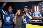 Dale Earnhardt Jun. mit seiner Verlobten Amy Reimann