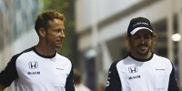 Bild zum Inhalt: Jenson Button: Auf Alonsos Wort kann man sich verlassen