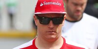 Bild zum Inhalt: Typisch Kimi Räikkönen: WM-Endplatzierung spielt keine Rolle