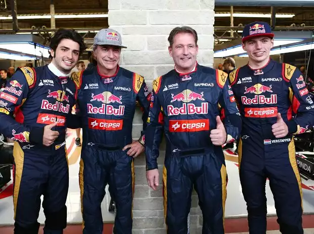 Carlos Sainz, Jos Verstappen, Max Verstappen Titel-Bild zur News: Carlos Sainz, Jos Verstappen, Max Verstappen