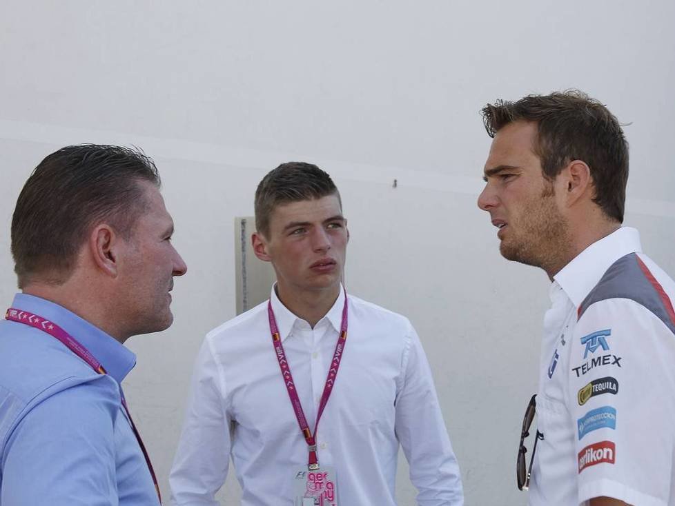 Jos Verstappen, Max Verstappen, Giedo van der Garde