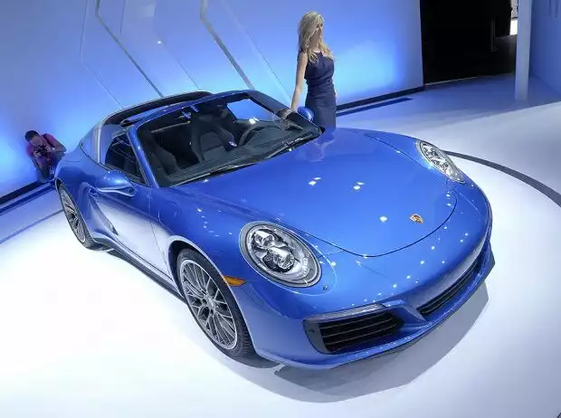 Porsche 911 Targa 4S Titel-Bild zur News: Porsche 911 Targa 4S