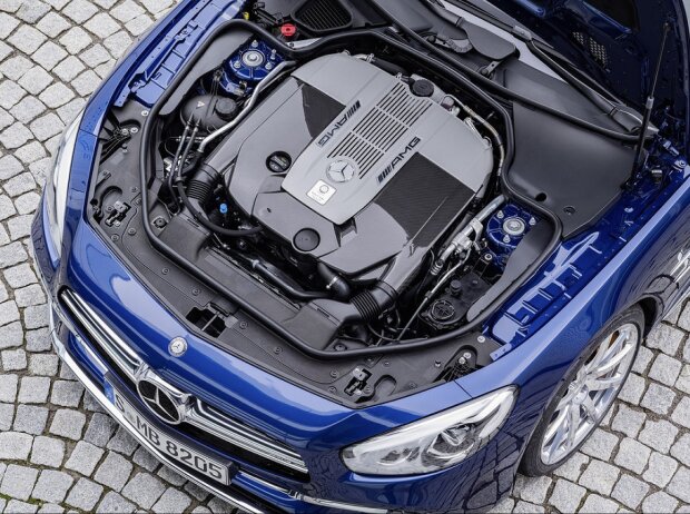 Motor des Mercedes-Benz SL Motor des Mercedes-Benz SL