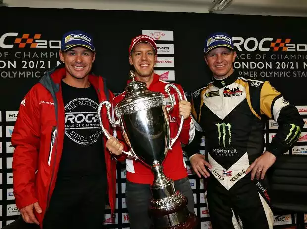 Petter Solberg, Sebastian Vettel, Tom Kristensen Titel-Bild zur News: Petter Solberg, Sebastian Vettel, Tom Kristensen
