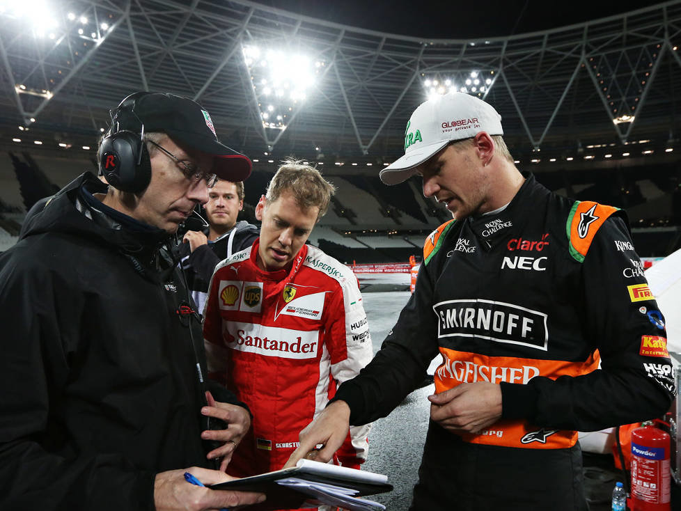 Sebastian Vettel, Nico Hülkenberg