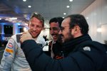 Jenson Button und Daniel Ricciardo 