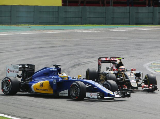 Pastor Maldonado, Marcus Ericsson Pastor Maldonado, Marcus Ericsson