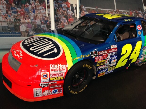 Chevrolet Lumina von Jeff Gordon in der NASCAR Hall of Fame in Charlotte