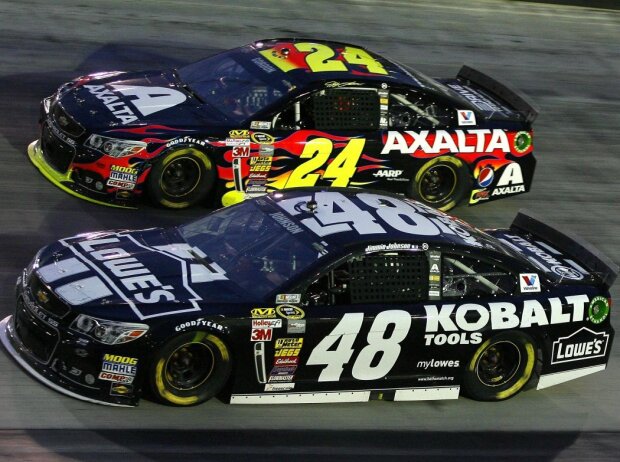 Jimmie Johnson, Jeff Gordon Jimmie Johnson, Jeff Gordon