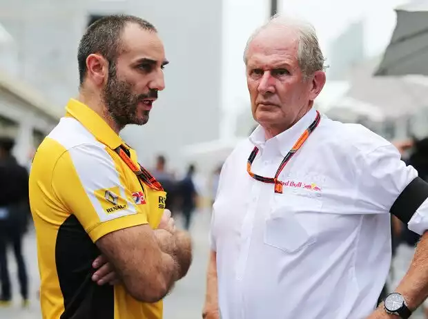 Cyril Abiteboul, Helmut Marko Titel-Bild zur News: Cyril Abiteboul, Helmut Marko