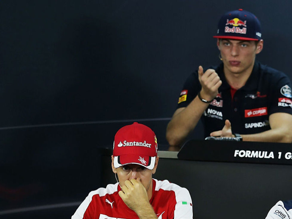 Max Verstappen, Felipe Nasr, Nico Hülkenberg, Sebastian Vettel, Felipe Massa, Jenson Button