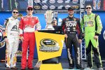 Jeff Gordon, Kevin Harvick, Martin Truex jr. und Kyle Bush