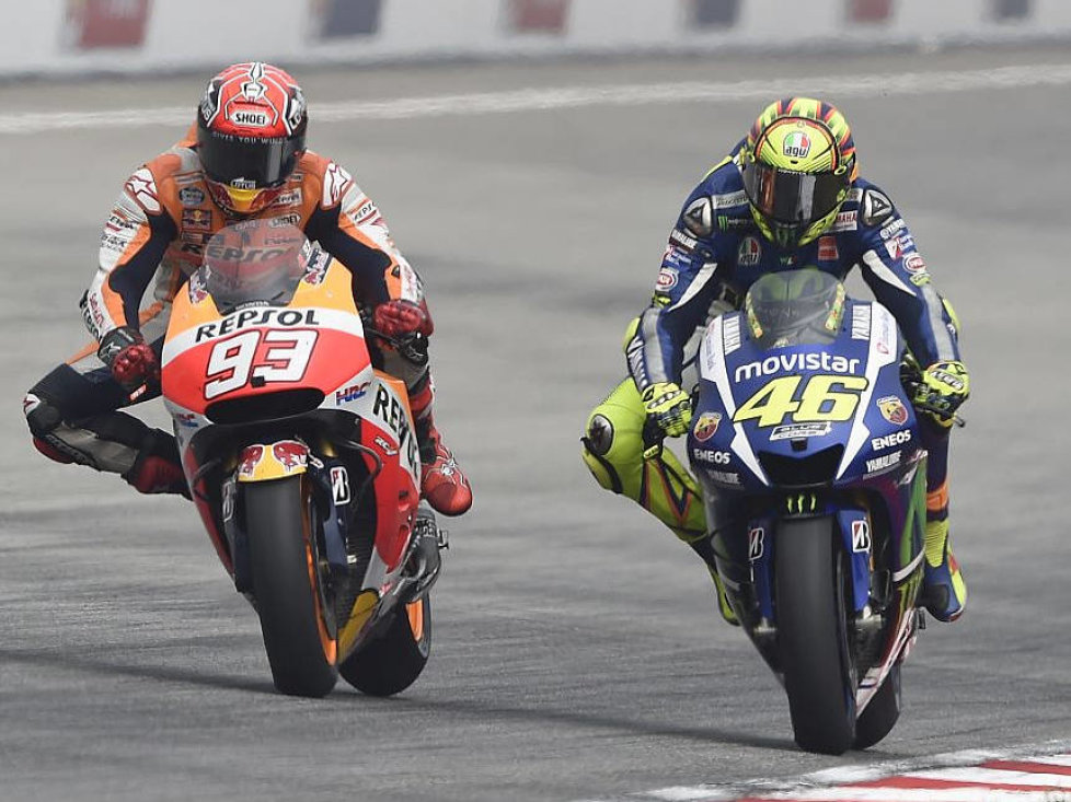 Valentino Rossi, Marc Marquez